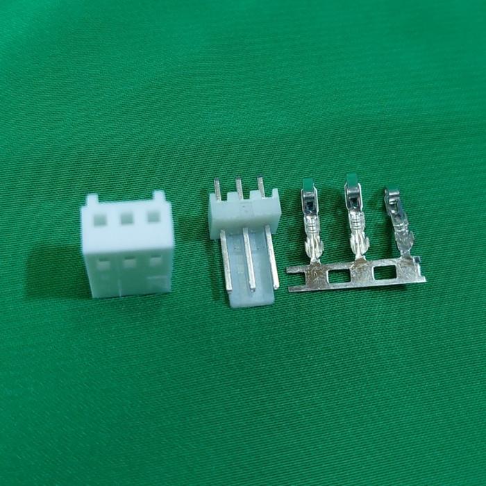 10 BIJI Konektor White Housing 3 PIN soket jst molex / socket 3pin