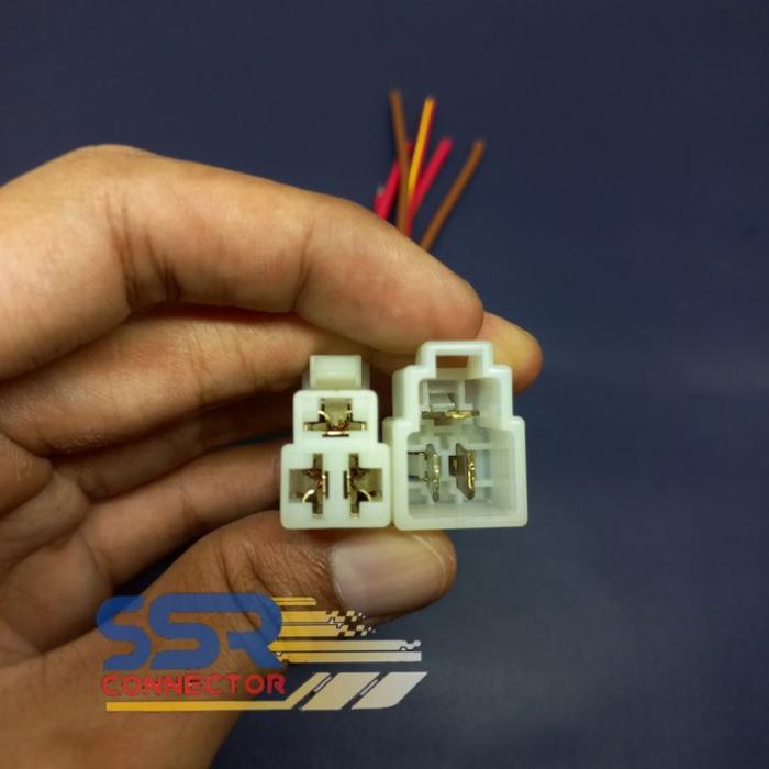 SOKET KABEL SPULL SPUL YAMAHA VIXION OLD R25 PIN 3 ORIGINAL