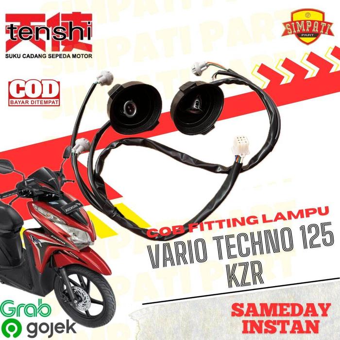 fitting soket lampu depan vario techno 125 fi kzr