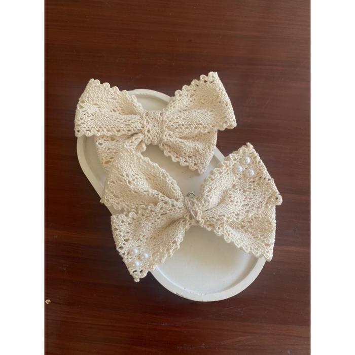 Konektor Masker Pita Rantai Strapmasker Rantai Pengait Masker Pita Ribbon Detail Rantai Model vintag