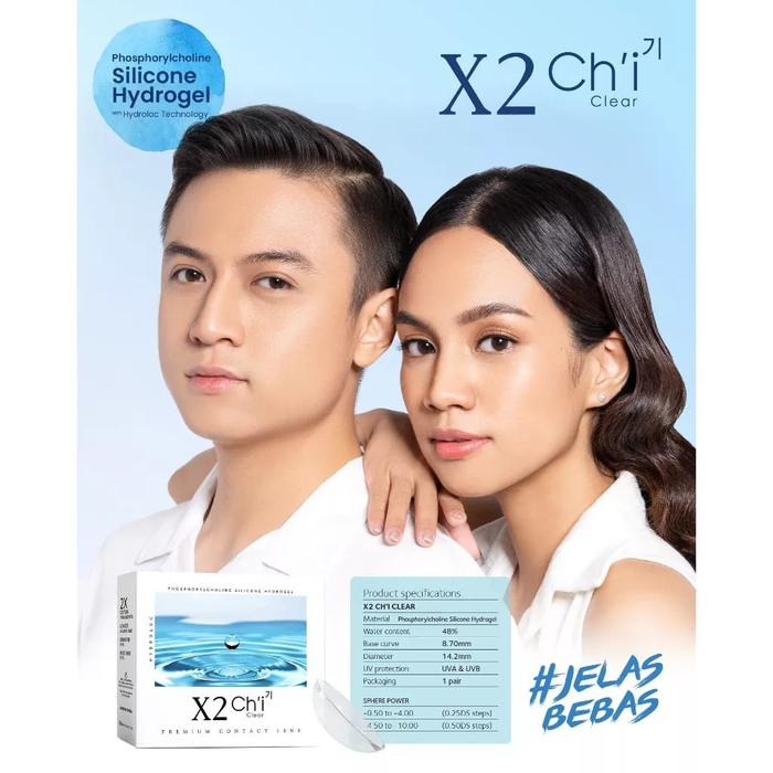 SOFTLENS X2 CHI CLEAR / CH'I BY EXOTICON
