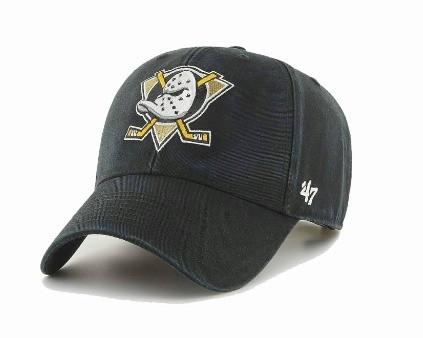 Topi Original 47 Brand Mvp Anaheim Ducks Black