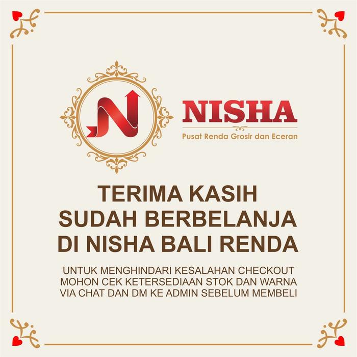 RENDA INDIA GAMIS FULL GOLD KODE 714 715 Lebar +- 4 cm Harga PER ROLL pita renda ribbon lace trim ak