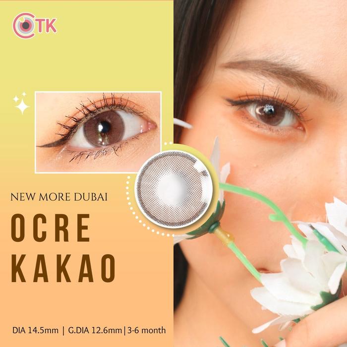 SOFTLENS NEW MORE DUBAI OCRE KAKAO -0.50 s/d -6.00 / NEW MORE DUBAI OCRE KAKAO MINUS