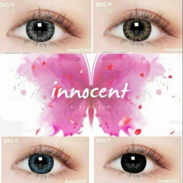 SOFTLENS INNOCENT BROWN & GREY 16MM by EXOTICON