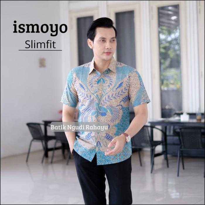 Jual, Ismoyo Ngudi Rahayu Batiksoloamanah Kemeja Batik Pendek Panjang Lapis Furing Katun Premium