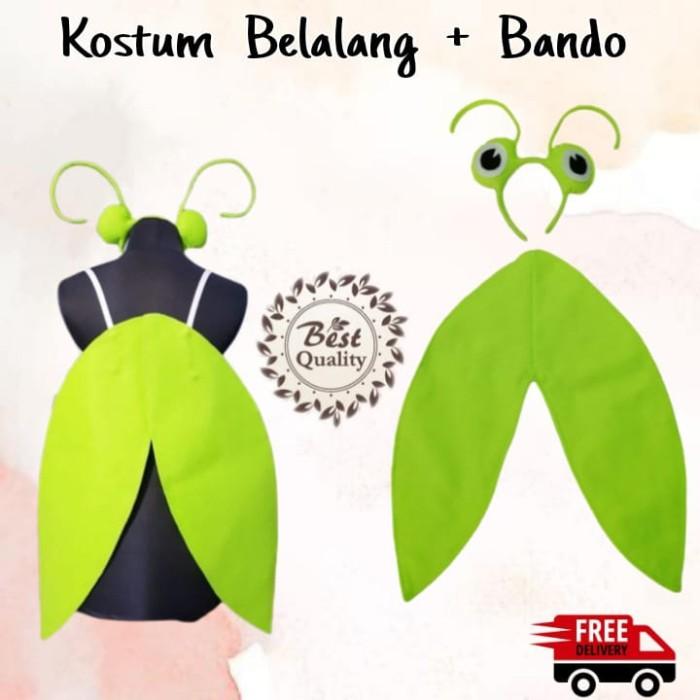 Kostum Belalang Bando Karakter Hewan Belalang Serangga Sayap Belalang