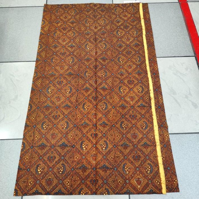 Parling Laris! Kain Batik Tulis Motif Sidomukti Sogan Ganes Khas Solo Asli