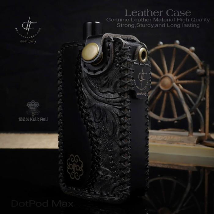 Limited!, Genuine Leather Case Dotpod Max Black Batik Series Free Lanyard Leather Case Dotpod Max Ge