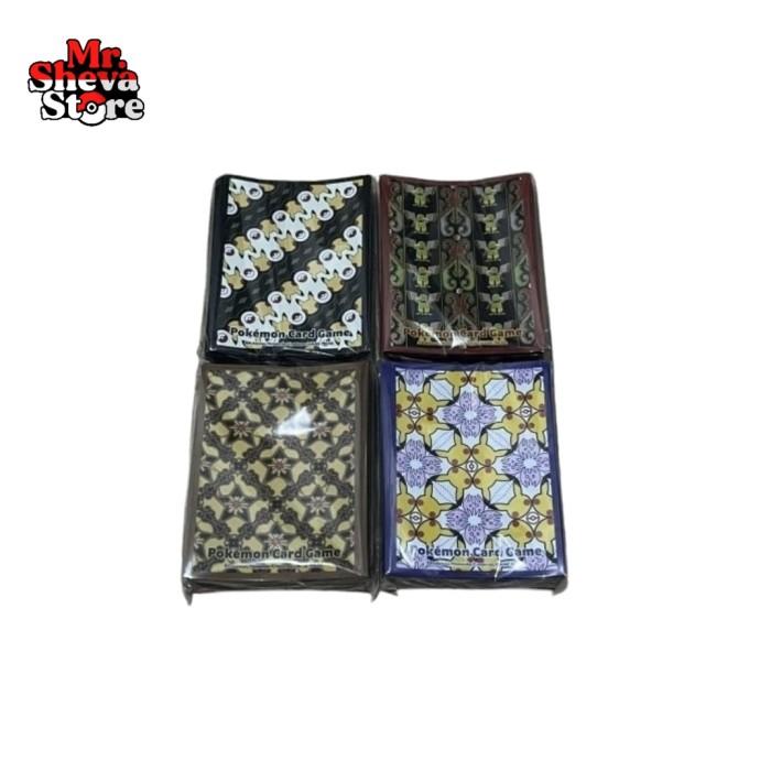 Jual, Sleeve Pikachu Batik Pokemon Tcg