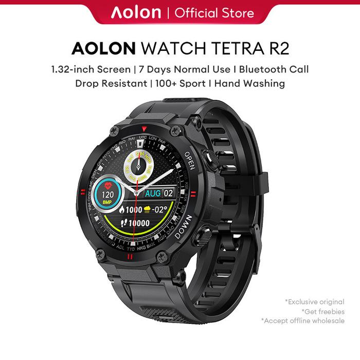 Aolon Smartwatch Aolon Tetra R2 Waterproof Ip68 Tracker Outdoor Sports Fitness Tracker Custom Wallpa