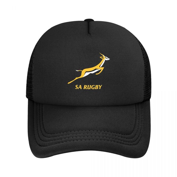 South Afric Springbok Rugby Trucker Caps Men Women Hip-Hop Hat Su