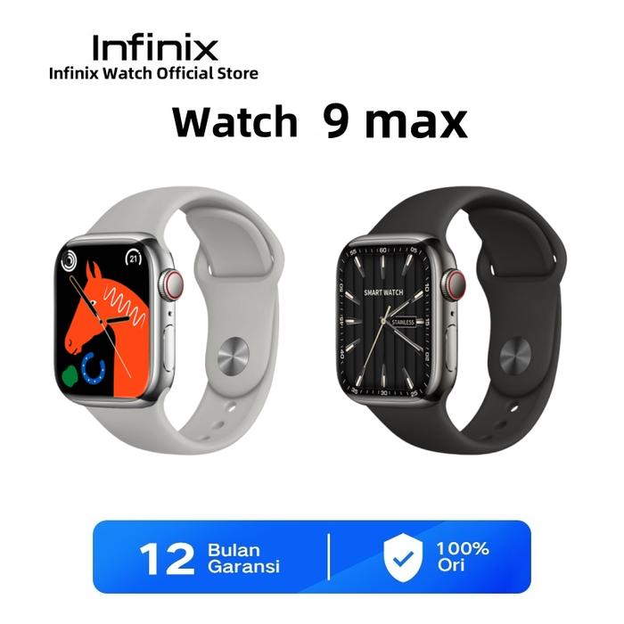 [COD] ORI ΙΝϜΙΝΙΧ Watch 9 Pro 2.3 Inci Layar Sentuh 45 Mm Layar Penuh Jam Tangan Pintar Tahan Air Sm