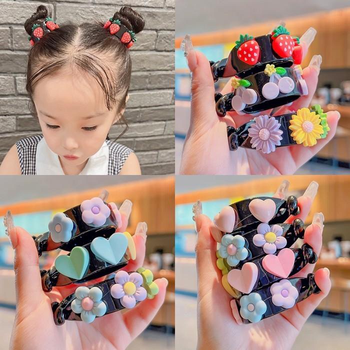 JEPIT RAMBUT ANAK / GULUNGAN RAMBUT ANAK / JEPIT GULUNGAN LUCU / GULUNGAN RAMBUT ANAK KEKINIAN