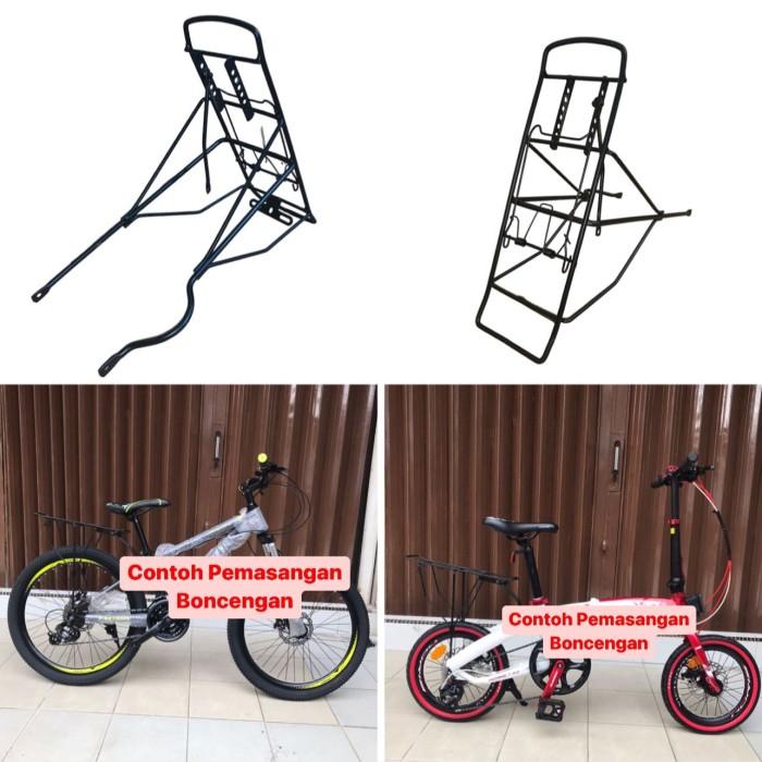 Rak Bagasi Belakang Sepeda Boncengan Touring Rack