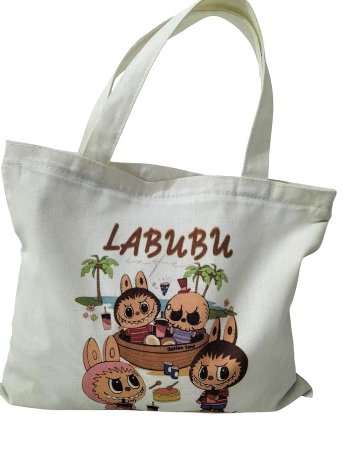 TAS WANITA TOTEBAG KANVAS 35X30 POPULER