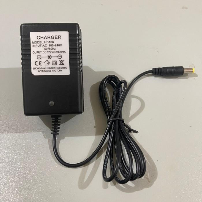 Alat Cas Charger Mobil/Motor Aki Mainan Anak 12V