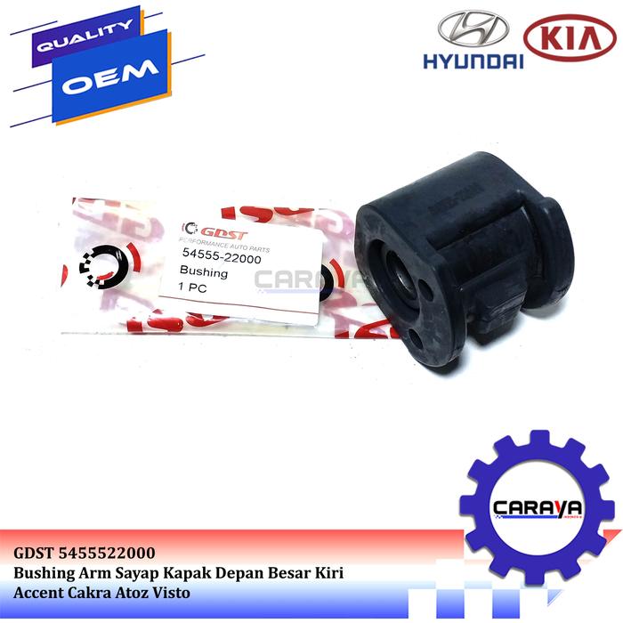 Bushing Arm Sayap Kapak Depan Besar Kiri Accent Cakra Atoz Visto Impor