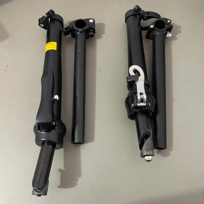 Handlepost Teleskopik Sepeda Lipat Insert 25,4mm Handle Post Pacific