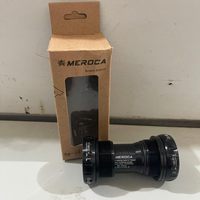 BB Sepeda BB68 - 73 Ceramic Meroca Bottom Bracket Threaded Shimano