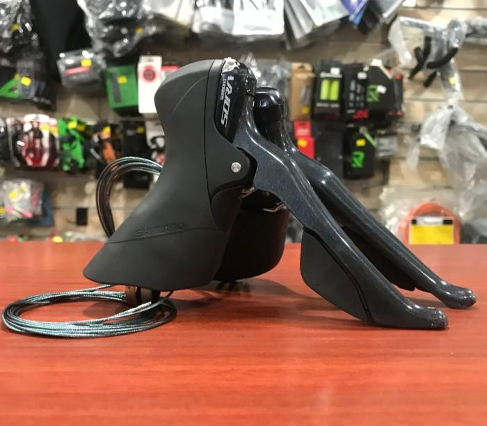 Brifter Shimano Sora R3000 Set Kiri Kanan 2x9 speed