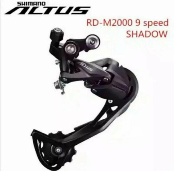 RD Shimano Altus M2000 9speed Shadow Rear Derailleur Shimano Altus Sha