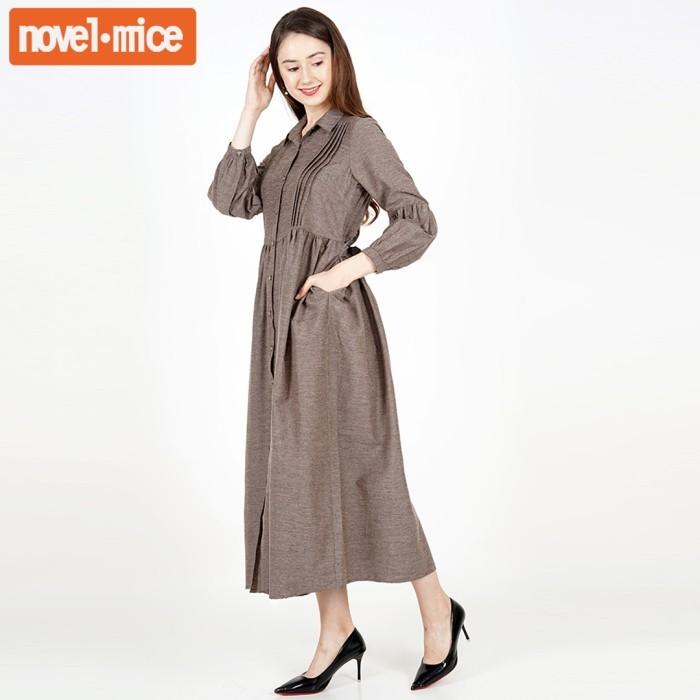 Novel Mice - Gamis Viola Texture Bronze