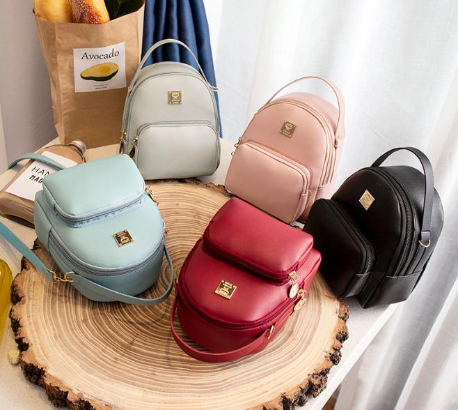 SA WB314 Tas Ransel Mini Wanita Import Mini Backpack MOM Import