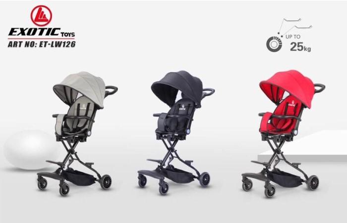 Magic Stroller Exotic Bisa Baring Hadap Dua Arah Canopy Stroller