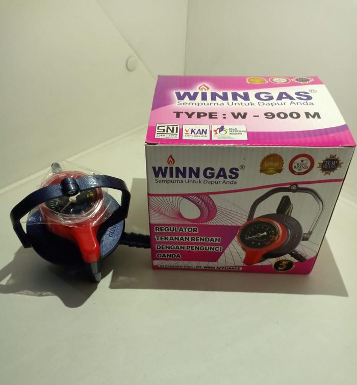 Regulator + pengaman W 900 Winn, Regulator Winn 900 M , Regulator Gas