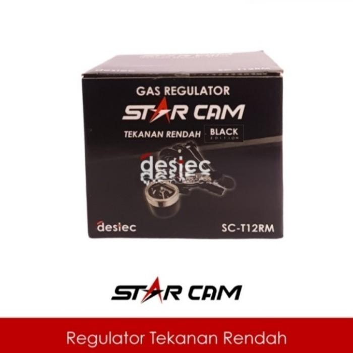 Regulator gas Lpg tekanan rendah dengan meteran Starcam SC T12RM