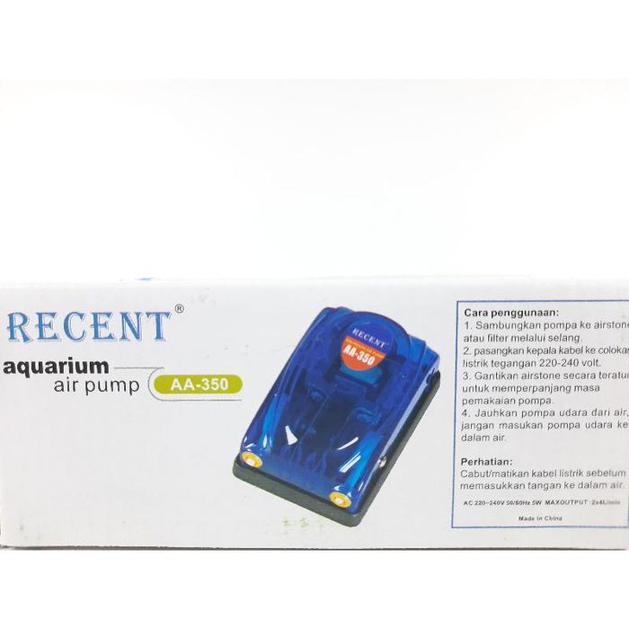 murah Airpump aerator gelembung udara RECENT AA 350