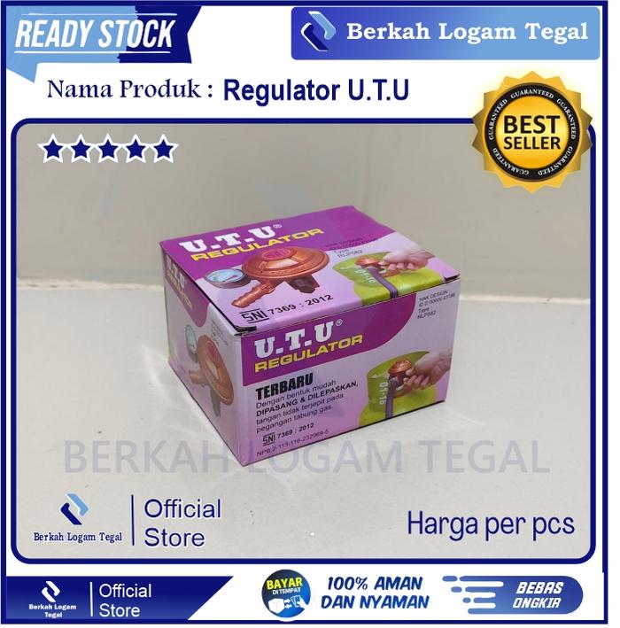 Regulator kompor UTU Meter