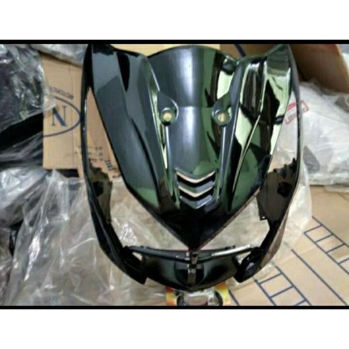 Tameng panel dasi depan Honda beat fi 2013 2015 warna hitam