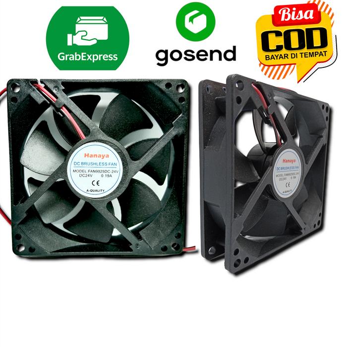 KIPAS ANGIN DC 24 V FAN AC 24V KIPAS MESIN LAS KIPAS AMPLIFIER 24V