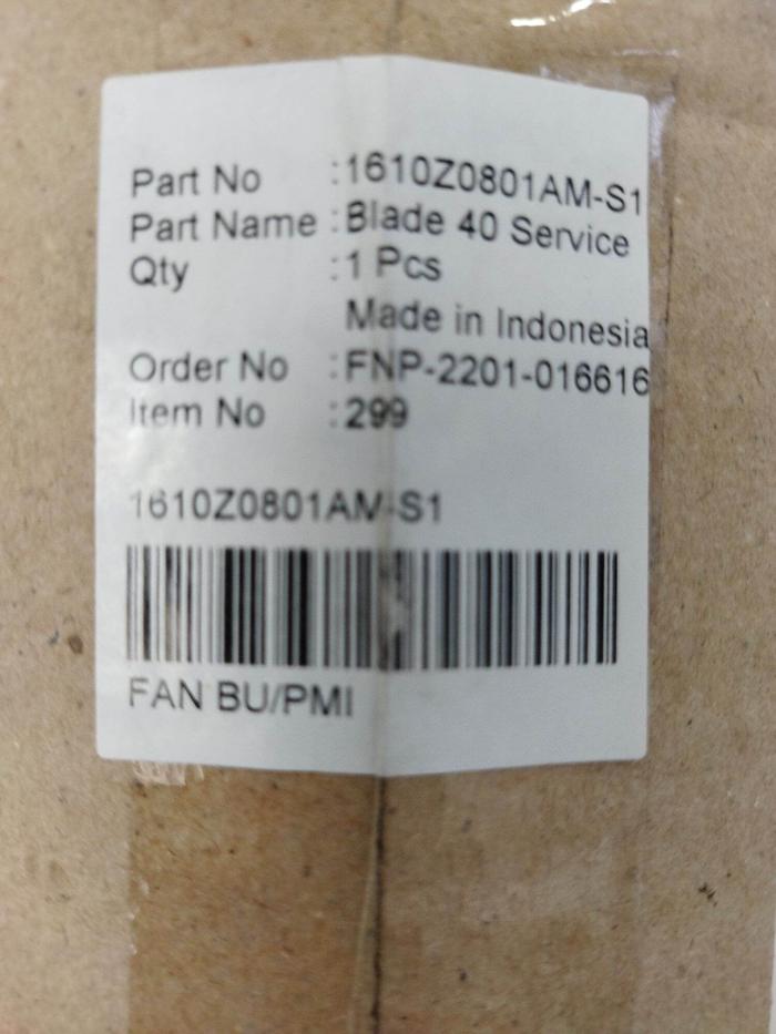 baling baling kipas angin panasonic kdk ukuran 16 inchi original