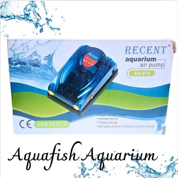 RECENT AA 410 POMPA UDARA AERATOR AIRPUMP AQUARIUM