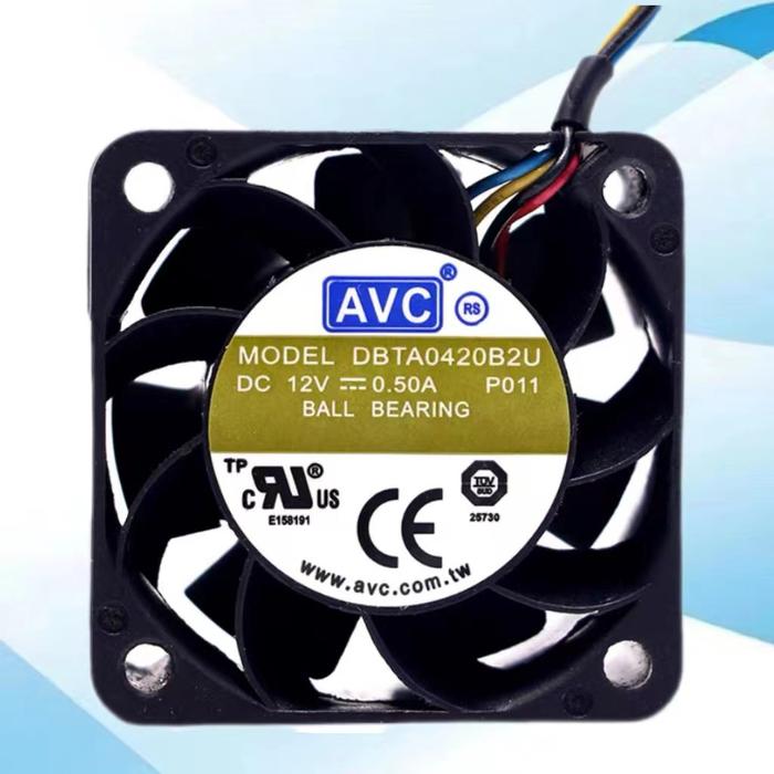 Kipas Fan AVC Processor DC 12V 0.50A DBTA0420B2U 4cm High Speed KIPAS-AVC - KMS