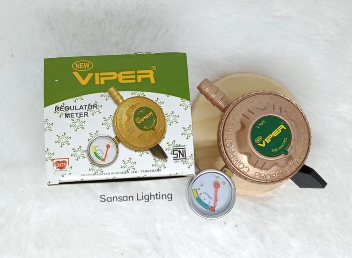 Regulator Kompor Gas Viper / Kepala Regulator Meter BERSTANDAR SNI