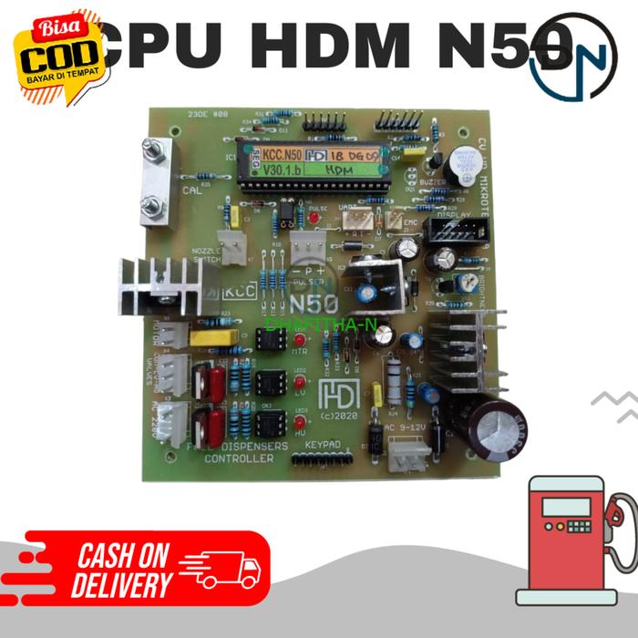 CPU POM MINI HDM N50 AC UNTUK DISPLAY LCD DAN 7 SEGMEN SUPPORT PRINTER