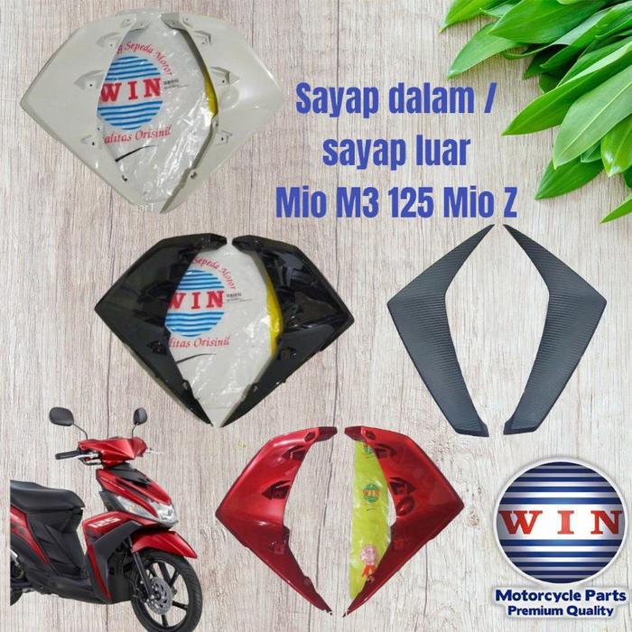 sayap tebeng body depan samping Mio m3 Mio 125 set kanan kiri 2PH