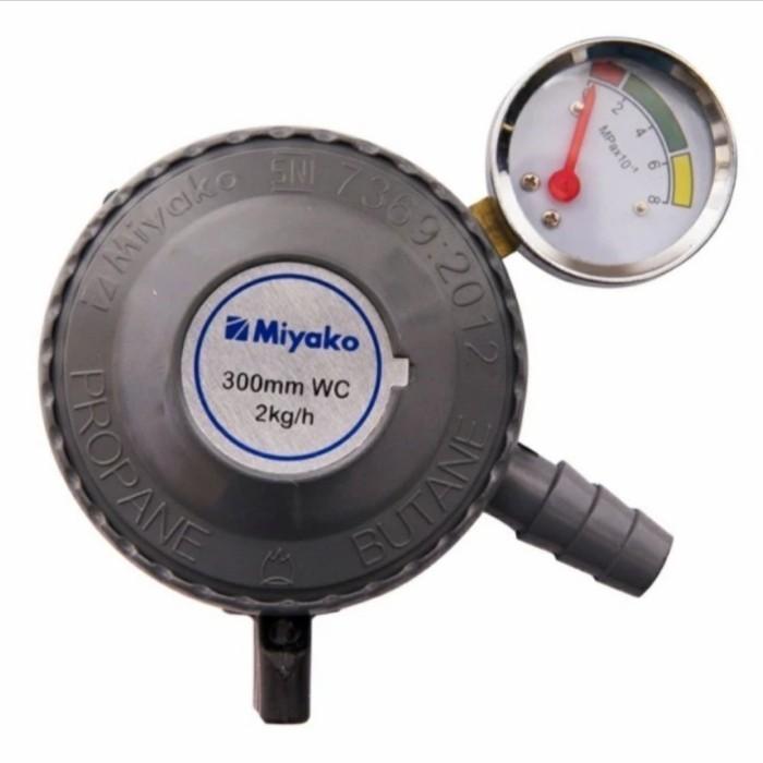 Regulator gas + meter Miyako RM 201
