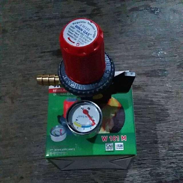 Regulator gas meter tekanan tinggi WINN GAS W-181 M