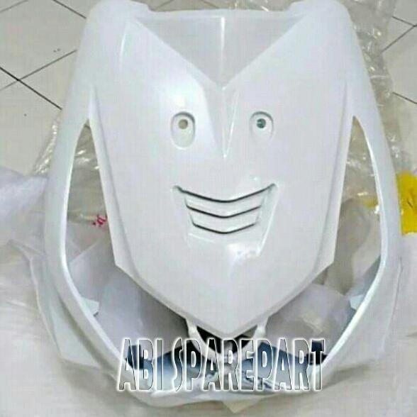 TAMENG DEPAN HONDA BEAT KARBU/BEAT LAMA 2008-2012 WARNA PUTIH POLOS