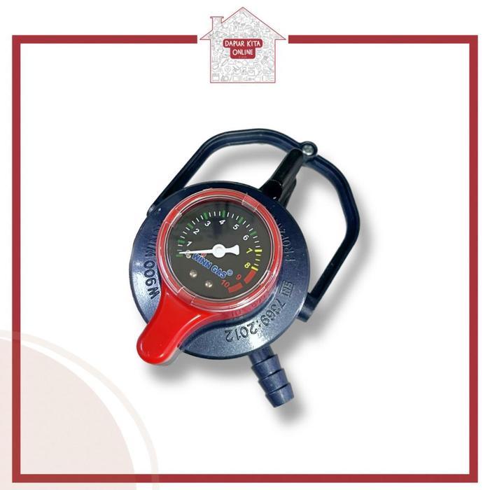 Regulator Winn Gas W 900 M / Win Gas Regulator Double Lock Tekanan Rendah / Regulator W900 Meter Dou