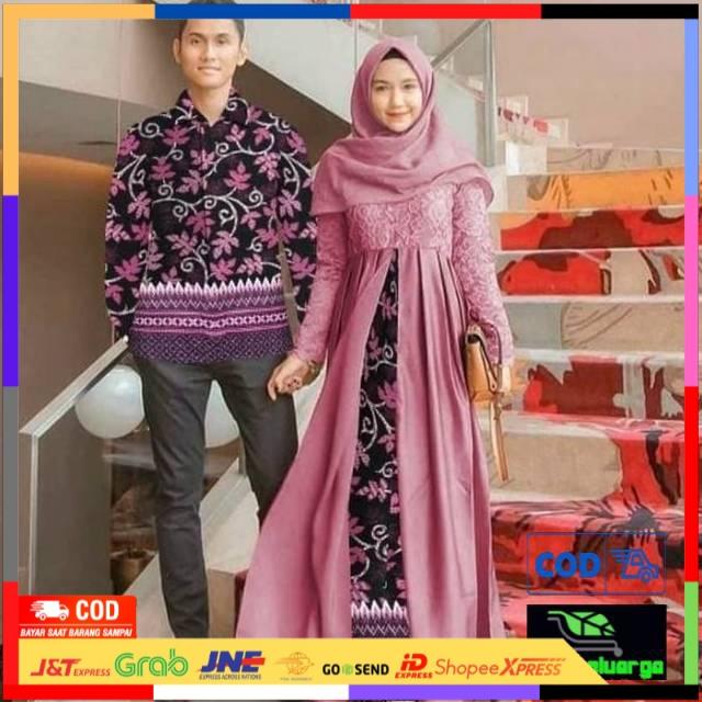 (Langsung Proses) Baju Kondangan Pesta Cewek Cowok Terbaru 2021 Cauple Cople Copel Kapel Brokat Bruk
