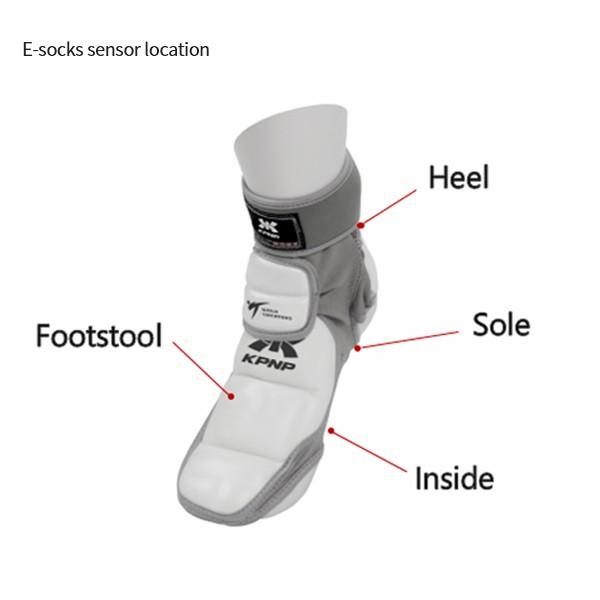 E FOOT KPNP SENSOR TAEKWONDO / E SOCKS / ELECTRONIC SOCKS
