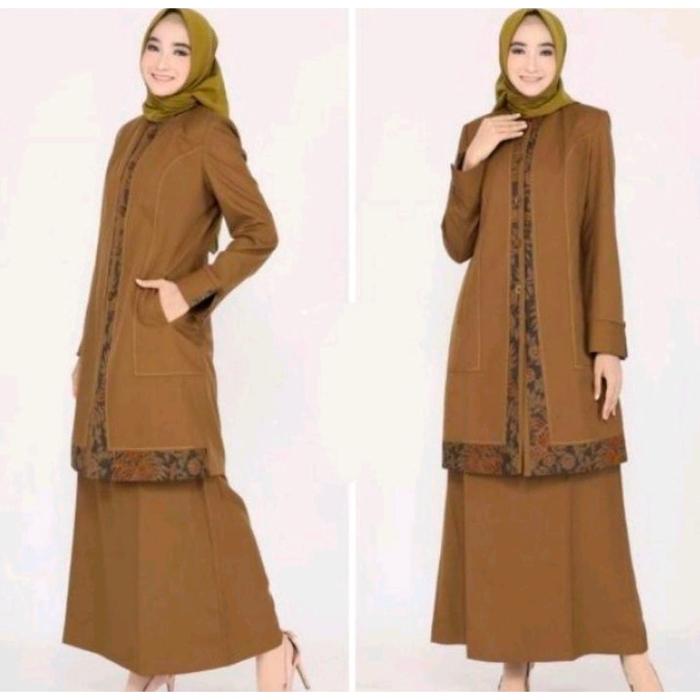 (Langsung Proses) Seragam Kerja Wanita Pemda Tua Tunik Batik Seragam Pemda Aceh Seragam Pemda Tua Tu