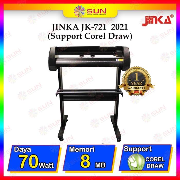 Mesin Cutting Sticker JINKA JK 361/721/1351 versi 2022 ( Support Corel Draw )