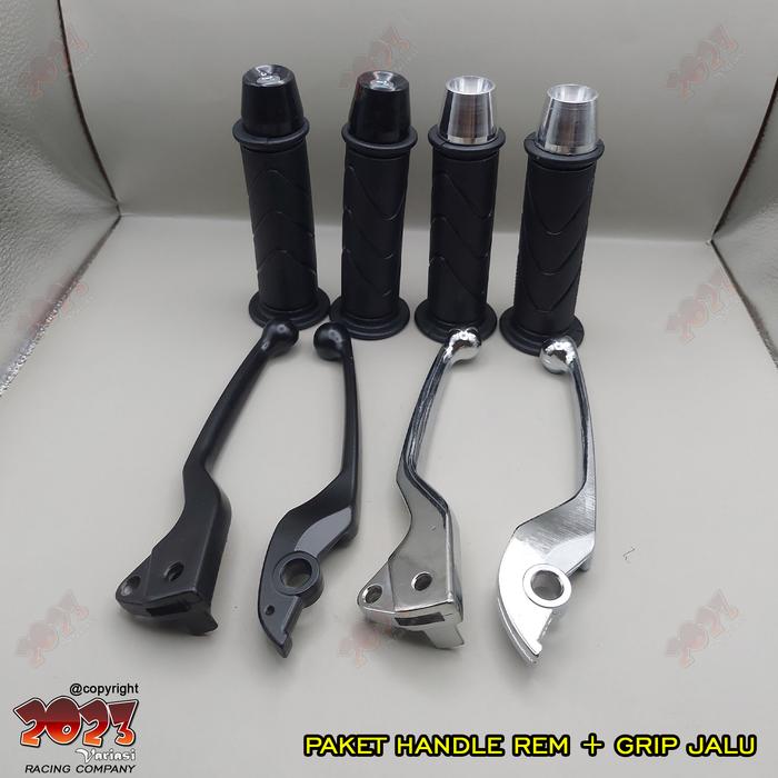 handle handel rem satu set vario 125/150 led old beat esp hendel rem PAKET handgrip jalu stang
